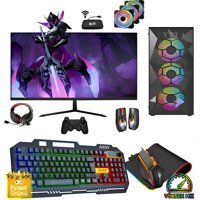Cachex OBELİSK Harici Radeon RX 580 Intel Core i5 10400F 32 GB Ram 1 TB SSD Tower FreeDos 27 inç Monitörlü Masaüstü Bilgisayar
