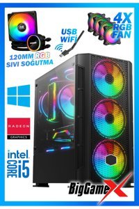 Biggamex HERO Harici Radeon RX 580 Intel Core i5 10400F 32 GB Ram 512 GB SSD Tower FreeDos Masaüstü Bilgisayar
