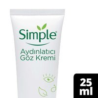 Simple Protect 'N' Glow Tüm Ciltler için Evet Göz Altı Krem Tüp 2x25 ml