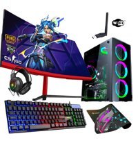 Biggamex Harici Radeon RX 550 Intel Core i5 3470 4 GB Ram 500 GB SSD Tower FreeDos 24 inç Monitörlü Masaüstü Bilgisayar