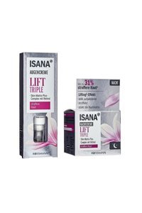 Isana Lift Triple 40-60 Yaş Tüm Ciltler için Göz Çevresi Krem Kavanoz 50 ml