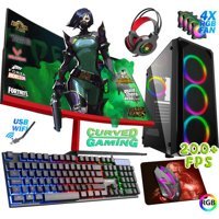 Biggamex BLOOD S10 Harici Radeon RX 550 AMD Ryzen 5 3600 32 GB Ram 512 GB SSD Tower FreeDos 23.8 inç Monitörlü Masaüstü Bilgisayar