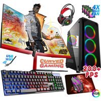 Biggamex S11 Harici Radeon RX 550 AMD Ryzen 5 3600 16 GB Ram 1 TB SSD Tower FreeDos 23.8 inç Monitörlü Masaüstü Bilgisayar
