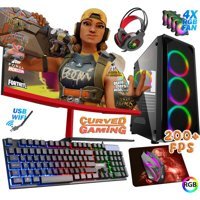 Biggamex FG02 Harici Radeon RX 550 Intel Core i5 6400 16 GB Ram 1 TB SSD Tower FreeDos 23.8 inç Monitörlü Masaüstü Bilgisayar