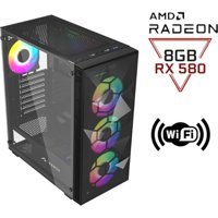 Cachex XR01 Harici Radeon RX 580 AMD Ryzen 5 5500 16 GB Ram DDR4 500 GB SSD Tower FreeDos Masaüstü Bilgisayar