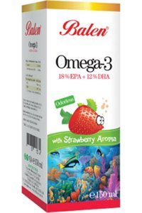Balen Omega 3 Balık Yağı Şurup 150 ml