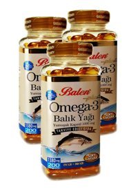 Balen Omega 3 Balık Yağı Kapsül 200 mg 3x200 Adet