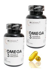 Dr.Organic Omega 3 Balık Yağı Kapsül 1000 mg 2x200 Adet