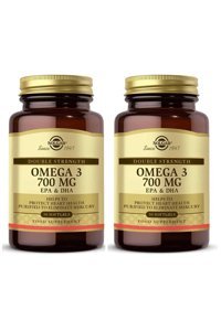 Solgar Double Strength Omega 3 Kapsül 700 mg 2x30 Adet
