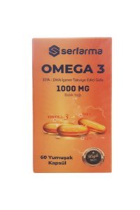 Serfarma Omega 3 Kapsül 1000 mg 60 Adet