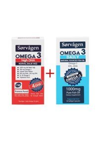 Sorvagen Omega 3 Balık Yağı Kapsül 1000 mg 50+50 Adet