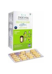 Zade Vital Premium Kids Omega 3 Kapsül 45 Adet