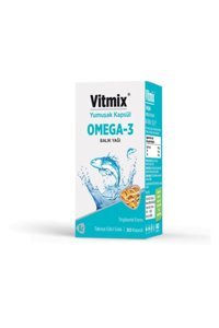 Vitmix Omega 3 Balık Yağı Kapsül 1000 mg 30 Adet