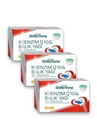 Shiffa Home Coenzyme Q-10 Omega 3 Kapsül 1340 mg 90 Adet
