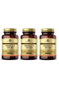 Solgar Double Strength Omega 3 Kapsül 700 mg 3x30 Adet