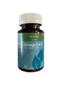 Herballive 3-6-9 Omega 3 Kapsül 60 Adet