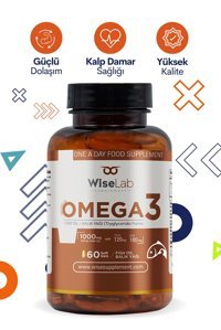 Wiselab Omega 3 Kapsül 1000 mg 60 Adet