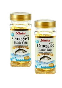 Balen Omega 3 Balık Yağı Kapsül 1000 mg 2x100 Adet