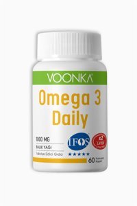 Voonka Daily Omega 3 Kapsül 1000 mg 60 Adet