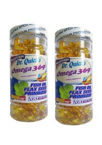 Dr.Quicks 3-6-9 Omega 3 Kapsül 2000 mg 2x200 Adet