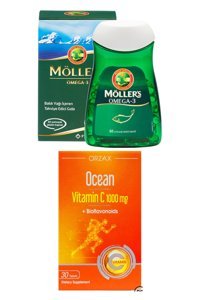 Möller's Omega 3 Tablet 1000 mg 60+30 Adet