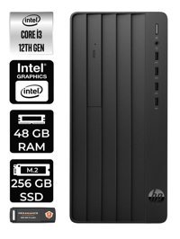 HP Pro Tower 290 G9 6D3A1EA Dahili Intel UHD Graphics Intel Core i3 12100 48 GB Ram 256 GB SSD Tower Windows 11 Pro Masaüstü Bilgisayar + PER4 BELLEK