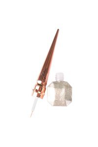 Kelly Pop Glitter Pastel Gümüş Likit Eyeliner