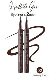 L'Oréal Paris Infaillible Grip No:02 Suya Dayanıklı Mat Pastel Kahverengi Kalem Eyeliner