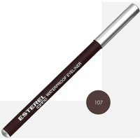 Esterel No:107 Suya Dayanıklı Mat Pastel Mor Kalem Eyeliner