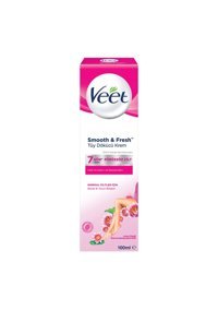 Veet Lotus Çiçeği Özlü Normal Ciltler İçin Tüm Vücut Genital Bölge Kadın Tüy Dökücü Sprey 2x100 ml