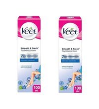 Veet Smooth & Fresh Hassas Ciltler İçin Tüm Vücut Genital Bölge Kadın Tüy Dökücü Sprey 2x200 ml