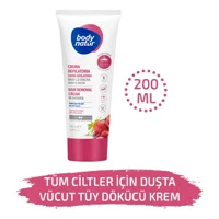 Body Natur Duşta Tüm Ciltler İçin Tüm Vücut Genital Bölge Kadın Tüy Dökücü Sprey 200 ml