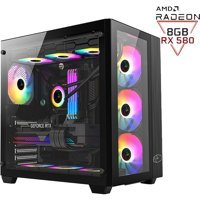 Gameline PRM01 Harici Radeon RX 580 AMD Ryzen 5 5500 16 GB Ram DDR4 256 GB SSD Tower FreeDos Masaüstü Bilgisayar