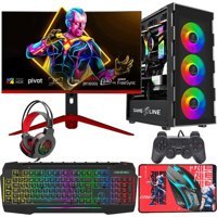 Gameline FR76 Harici GeForce RTX 4060 Intel Core i5 10400F 32 GB Ram DDR4 500 GB SSD Tower FreeDos 27 inç Monitörlü Masaüstü Bilgisayar