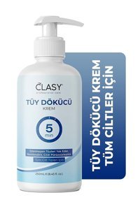 Clasy Tüm Ciltler İçin Tüm Vücut Genital Bölge Erkek Tüy Dökücü Sprey 250 ml