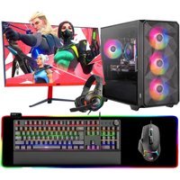 Dragos DRX6812 Harici GeForce RTX 3060 Intel Core i5 9400F 32 GB Ram 1 TB SSD Tower FreeDos 23.6 inç Monitörlü Masaüstü Bilgisayar