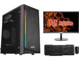 Efs Teknoloji ULTRA OFFİCE Dahili Intel HD Graphics 2500 Intel Core i3 3220 8 GB Ram 256 GB SSD Tower FreeDos 21.5 inç Monitörlü Masaüstü Bilgisayar