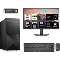 Dell Vostro 3910MT N7598VDT3910MNT3364 Harici GeForce GT 1030 Intel Core i7 12700 16 GB Ram 2 TB SSD Tower Windows 11 Home 23.8 inç Monitörlü Masaüstü Bilgisayar + PER4 BELLEK