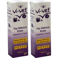 Vi-Vet Lavanta Kokulu Tüm Ciltler İçin Tüm Vücut Genital Bölge Kadın Tüy Dökücü Sprey 240 ml