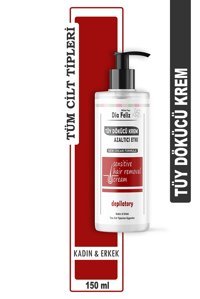 Dia Feliz Hassas Ciltler İçin Tüm Vücut Genital Bölge Unisex Tüy Dökücü Sprey 250 ml
