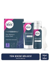 Veet Professional Tüm Ciltler İçin Genital Bölge Kadın Tüy Dökücü Krem 50 ml