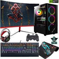 Gameline ELS16 Harici GeForce RTX 3060 AMD Ryzen 5 5600 32 GB Ram DDR4 1 TB SSD Tower FreeDos 24 inç Monitörlü Masaüstü Bilgisayar