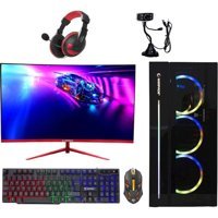 Escapelock Dahili Intel HD Graphics 2000 Intel Core i7 2600 8 GB Ram 240 GB SSD Tower FreeDos 27 inç Monitörlü Masaüstü Bilgisayar