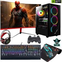 Gameline ELS02 Harici GeForce RTX 3050 AMD Ryzen 5 5500 16 GB Ram DDR4 1 TB SSD Tower FreeDos 24 inç Monitörlü Masaüstü Bilgisayar