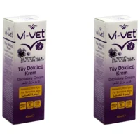 Vi-Vet Lavanta Kokulu Hassas Ciltler İçin Tüm Vücut Genital Bölge Unisex Tüy Dökücü Sprey 2x40 ml