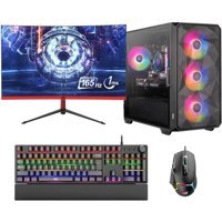Dragos DRX6916 Harici GeForce RTX 3050 Intel Core i7 11700F 32 GB Ram 512 GB SSD Tower FreeDos 23.6 inç Monitörlü Masaüstü Bilgisayar