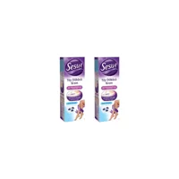 Sesu Yoğurt&Yaban Mersiin Tüm Ciltler İçin Tüm Vücut Genital Bölge Kadın Tüy Dökücü Sprey 2x100 ml