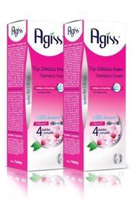 Agiss Kiraz Çiçeği Normal Ciltler İçin Tüm Vücut Genital Bölge Kadın Tüy Dökücü Sprey 2x100 ml