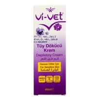 Vi-Vet Lavanta Kokulu Hassas Ciltler İçin Tüm Vücut Genital Bölge Unisex Tüy Dökücü Sprey 3x40 ml