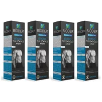 Bioder Bitkisel Tüm Ciltler İçin Tüm Vücut Genital Bölge Erkek Tüy Dökücü Sprey 4x100 ml
